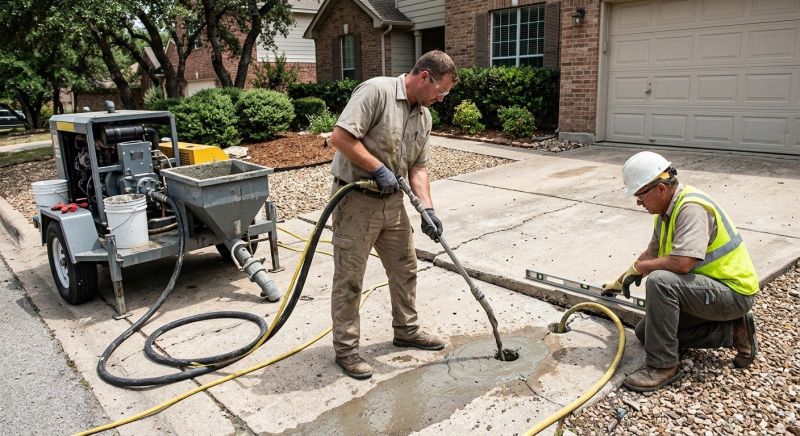 Concrete Leveling in San Antonio, TX