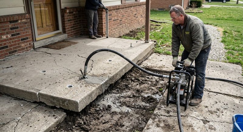 Concrete Settlement Repair in Tampa, FL