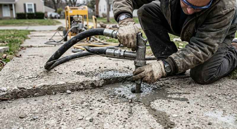 Concrete Settlement Repair in Denver, CO