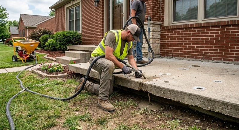 Garage Settling Repair in Columbus, OH